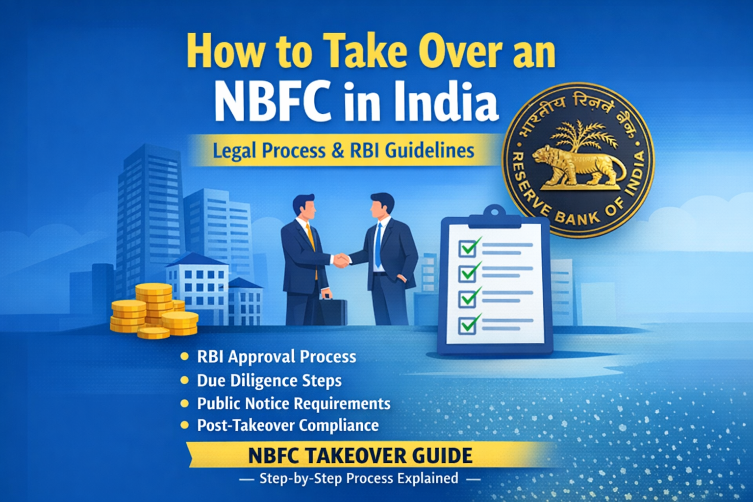 How to Take Over an NBFC in India